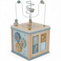 Little Dutch Holz-Aktivitätswürfel aus FSC-Holz...