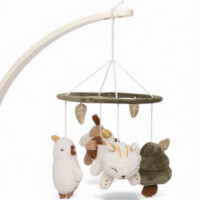 Jollein Baby-Mobile Tiny Park – Holz-Mobile mit...
