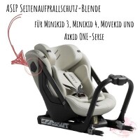 Axkid ASIP Seitenaufprallschutz-Blende für Minikid 3/4, Movekid & ONE-Serie | Original Ersatzteil