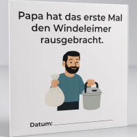 Papa Meilensteine – 24 Fotokarten für Papa-Momente in Box | WOLL-Verlag