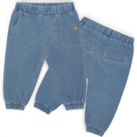 Minymo Sweatpants Denim-Print – Joggerhose mit...