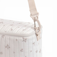 LÄSSIG Kinderwagen Organizer Enoa Blätter – Kinderwagentasche mit Reißverschluss