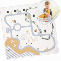 LÄSSIG Spieltuch Playtime Cloth Happy Fruits 100x100...