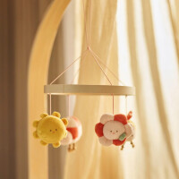 Jollein Baby Mobile Pretty Picnic – Holzring mit...