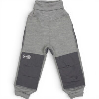 Voksi Wool Pants Fleece Kinder Wollfleecehose aus Merinowolle mit Mitwachsbund
