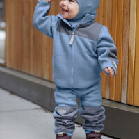 Voksi Wool Pants Fleece Kinder Wollfleecehose aus Merinowolle mit Mitwachsbund