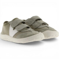 Victoria BOSCO Barefoot Kinder Sneaker Canvas – 2x Klett, weite Zehenbox, Made in Spain