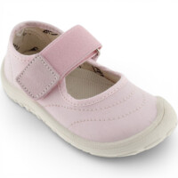 Victoria Barefoot Mary Jane Canvas – Barfuß-Ballerina für Mädchen (Klett), Made in Spain