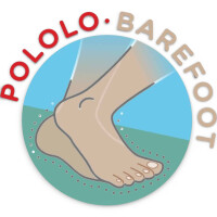 POLOLO Barfuß Halbschuh Schnürer Kinder, chromfreiem Leder