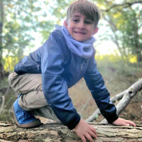 POLOLO Barfuß Halbschuh Schnürer Kinder, chromfreiem Leder