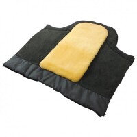Heitmann 2-in-1 Fußsack mit Lammfell-Einlage