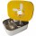 Kikadu Brotdose aus Edelstahl mit Silikondeckel