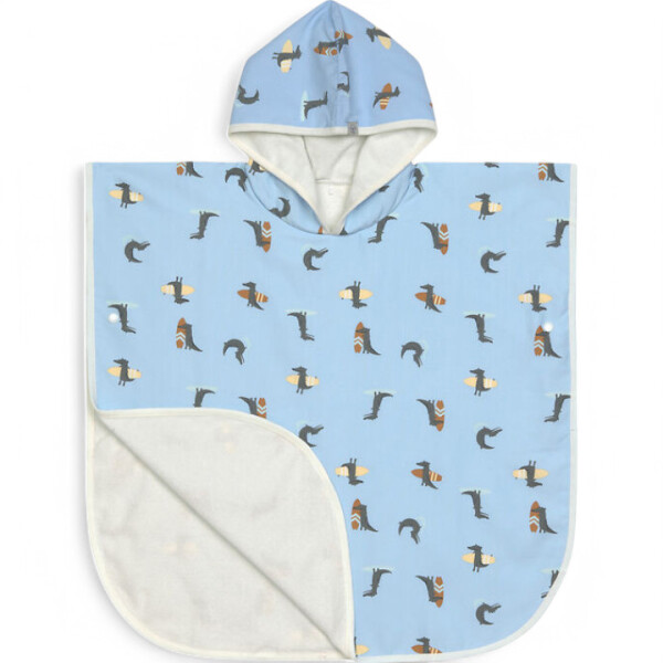 Crocodile sky blue