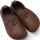 Pololo Barfußschuh Uni Leder mit Gummisohle