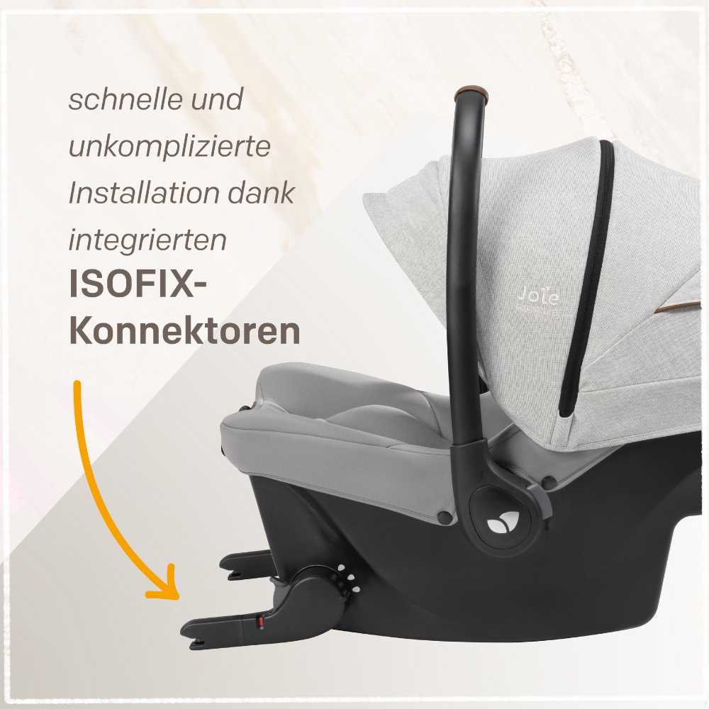 Joie Signature Sprint Babyschale mit integrierten Isofix Konnektoren