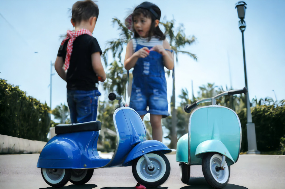 Roller Vespa Kinder mint