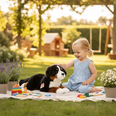 Teddy Hermann Berner Sennenhund liegend 40 cm Kuscheltier Hund spiel gut – Babyladen Erlangen https://www.babyladen-erlangen.de/