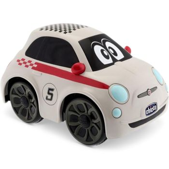 Chicco Fiat 500 Sport RC Auto weiß mit Lenkrad-Fernbedienung im Babyladen Erlangen