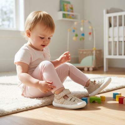 GBB DANAE FLEX leichter Kinder-Sneaker aus Nubukleder im Babyladen Erlangen