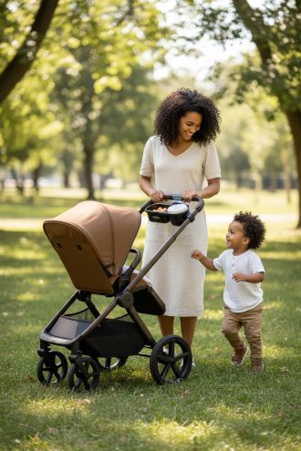MOON Flaschenhalter mit Snackbox für Kinderwagen im Babyladen Erlangen