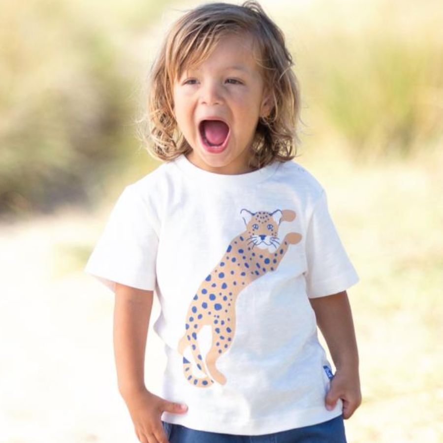 T-Shirt Leo Leopard Kinder Baby Sommer 
