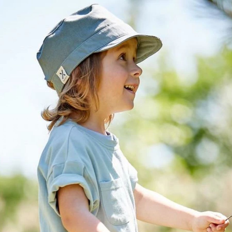 Kinder UV-Schutz Cap Kindersommercapi Mütze Modern Modisch 