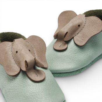 Orangenkinder SOFT Hausschuhe 3D Elefant aus Bio-Nappaleder barfußfreundlich – Babyladen Erlangen https://www.babyladen-erlangen.de/