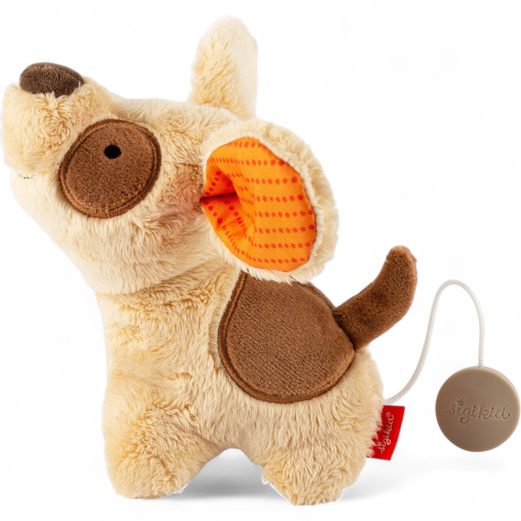 Sigikid Mini-Spieluhr „Hund“ – Melodie „Schlaf, Kindlein, schlad | DER Babyladen Erlangen