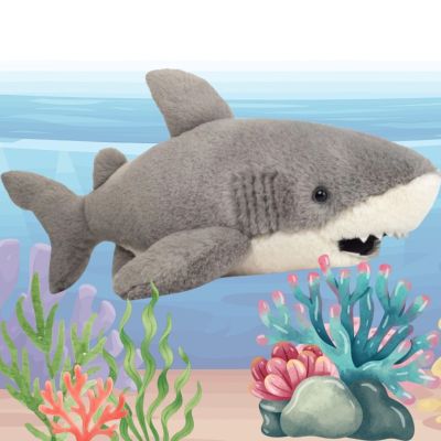 Teddy Hermann Hai Henri 45 cm – großer Kuschelhai für kleine Meeresfans Teddy Hermann Hai Henri 45 cm Kuscheltier Plüschhai ab Geburt – Babyladen Erlangen https://www.babyladen-erlangen.de/