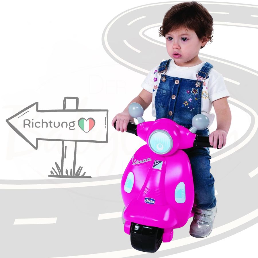 Chicco Vespa Rutscher pink 