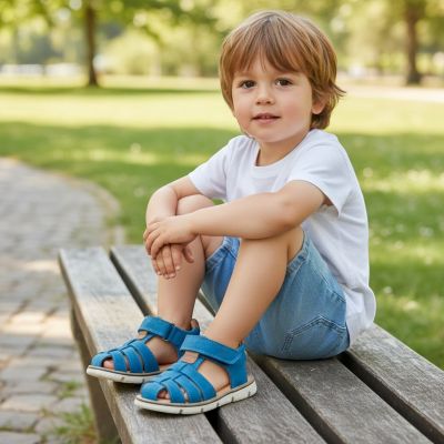 GBB ZATOS Kinder Sandale aus Leder im Babyladen Erlangen
