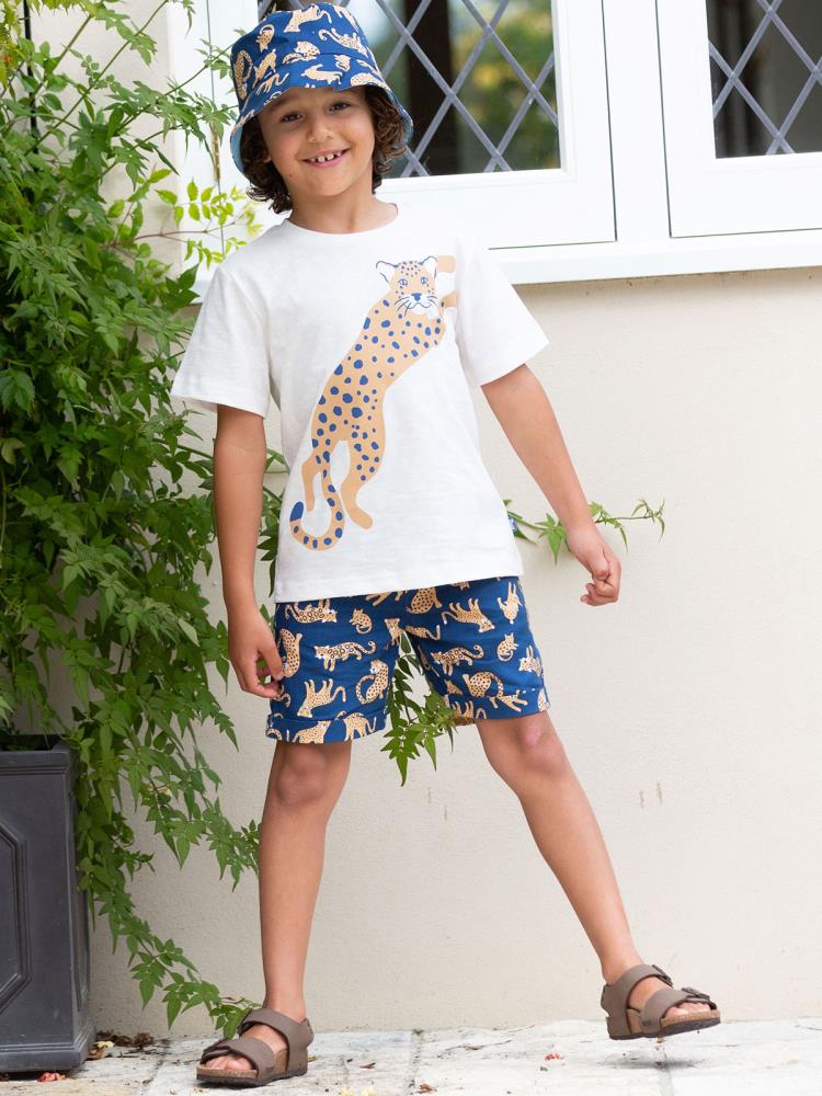 Baby Kinder T-Shirt Leopard