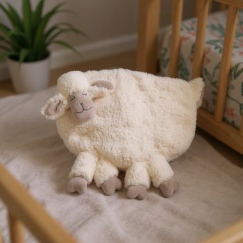 maximo Schlafendes Schaf Kirschkern mit Klettverschluss im Babyladen Erlangen