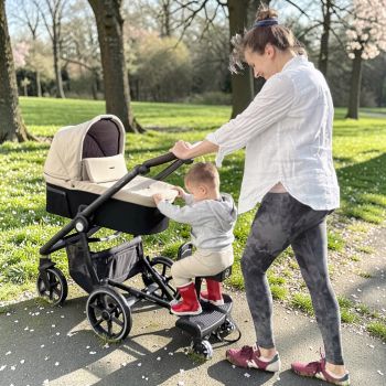 my junior® My Kiddy Board mit Sitz im Babyladen Erlangen