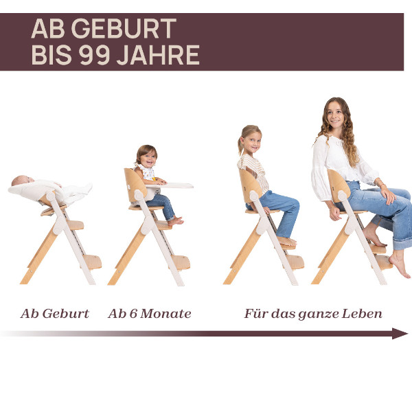 Der mitwachsende Hochstuhl Meraviglia von Chicco