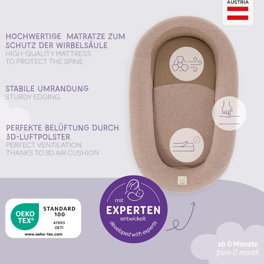Nest Home Air Babynest von Träumeland Nest Home Air Babynest von Träumeland